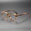Armazón de Gafas Hecho a Mano Japonés TVR Mismo Estilo 505 Explosiones de Tiktok Armazón Ovalado Retro Placa Armazón para Gafas de Miopía