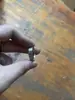 Anillo de Acero Inoxidable Mate Dorado Simple Europeo y Americano Shengxi Dominante Joyería 6mm Dorado Mate Ranurado