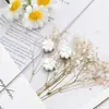 Liga Furo Reto Flor Trevo de Quatro Folhas Tinta de Cozimento Contas Material para Corrente de Celular DIY Miçangas Pulseira Feita à Mão Acessórios de Joias