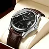 Auténtico de Moda Tendencia Acero Correa Hombres Calendario Impermeable Correa Reloj Reloj Taobao Aliexpress Modelo Más Vendido
