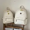 Nueva mochila bordada en forma de corazón transfronteriza para estudiantes, bolsa ligera para el día a día y viajes, mochila pequeña de nicho de lujo ligero