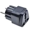Enchufe de Conversión Estándar Alemán Empotrado de Cobre Puro Wd-9 de Pata Alta Socket de Conversión de Viaje Alemán Francés Coreano Ruso