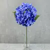 Flor de hortensia artificial individual de 90 piezas, tacto realista, adecuada para decoración de bodas, arreglo floral, decoración del hogar, flor de seda artificial, disponible en varios colores