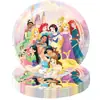 Nova Série Sonho de Princesa Decoração de Festa Pratos de Papel Copos de Papel Guardanapos de Papel Conjunto de Talheres Descartáveis