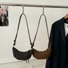 Bolso Bandolera Retro Casual para Axila para Mujer 2025 Nuevo de Moda Tendencia Bolso de Hombro Lunares Textura de Alta Calidad Bolso para Viajes