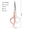 Tijeras Especiales para Cortar el Cabello de Bebé Set Especial para Cortar Flequillos Tijeras de Peluquería Tijeras Dentadas para Adelgazar Tijeras Planas Herramienta de Acero Inoxidable Tijeras
