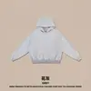 Ropa para hombre RS Transfronteriza BOXY corta y ancha Sudadera con capucha de bloques de color color Hasegawa, Polar estilo callejero americano, Sudadera con capucha de 350G