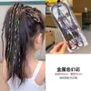 Cordas Coloridas de Trança para Cabelo de Crianças para Apresentação de 1º de Junho, Cordas de Cabelo para Dreadlocks, Ferramenta de Trança de Cabelo para Meninas, Acessórios de Fita para Cabelo