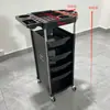 Novo Carrinho de Cabeleireiro, Carrinho de Ferramentas para Salão de Beleza, Carrinho de Cabeleireiro Multifuncional, Carrinho para Permanente e Coloração de Barbearia, Carrinho de Armazenamento
