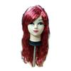 Peluca femenina comercio exterior europea y americana cabeza de flor de pera cabello rizado cosplay peluca de cabello rizado largo juego de peluca de sirena venta al por mayor