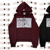 Otoño e Invierno Nuevo Sudadera con Capucha Estilo Retro Sudadera con Cierre Comercio Exterior Transfronterizo Sudadera de Moda Urbana para Hombre y Mujer