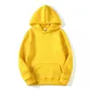 [Código Europeo Transfronterizo] Sudadera con Capucha de Forro Polar Básica para Hombre con Capucha de Moda