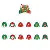 Banner Navideño Transfronterizo Feliz Navidad Set de Decoración Colgante en Espiral Decoración para Pasteles Decoraciones para Fiestas