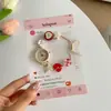 Reloj de Cuarzo con Perlas Estilo Ins Lindo para Estudiante Femenina Mejor Amiga Diseño de Nicho Simple y Versátil Reloj con Corazón Femenino