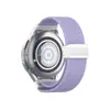 Adecuado para Correa Samsung Watch7 Hebilla Magnética Correa de Muñeca Tejida de Nylon Correa de Hebilla Magnética Galaxy Watch6