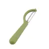 Pelador Forma de P Acero Inoxidable Hoja de Pp Pelador Simple Utensilios de Cocina Cuchillo Pelador de Frutas y Verduras Fabricante Venta al Por Mayor