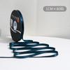 Cinta de Poliéster de 1 cm Rollo Grande de 80 Yardas Color Sólido Lazo para Regalo Decoración Empaque de Flores Cinta Colorida