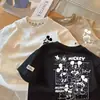 Camiseta de Algodão Manga Curta Desenho Animado Infantil Verão Estilosa para Meninos e Meninas, Bebês e Crianças, Top da Moda