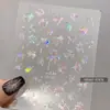 Fuegos Artificiales de Año Nuevo Pegatinas Doradas para Uñas Calcomanías para Uñas Estilo Chino Nuevo Tendencia Popular de Internet Materiales de Decoración de Fuegos Artificiales Perlados de Ensueño