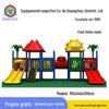 Vendas Diretas da Fábrica Escorregador Infantil ao Ar Livre Plástico de Desenho Animado Grande Combinação Equipamento de Diversão Brinquedos