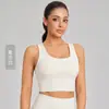 Sujetador Deportivo Weiman con Espalda Cruzada y Descubierta para Mujer, Antishock, Transpirable, Copas Fijas, Sujetador para Pilates, Entrenamiento y Yoga