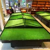 Supermercado alfombrilla antideslizante para frutas tienda de frutas y verduras estante blando césped artificial de plástico falso ropa de cama verde artificial engrosada