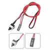Interruptor Externo de Escritorio para Computadora, Botón de Encendido para PC de Escritorio en Cafetería de Internet, Botón de Arranque de Chasis Externo con Cable Extendido