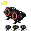 Angel eyes farol de motocicleta LED fonte de luz pontual 12V Mini U7 holofote de motocicleta luz de neblina