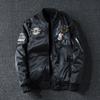 Chaqueta de piloto para hombre, marca de moda, primavera y otoño, para hombre, holgada, de talla grande, estilo coreano, chaqueta informal de uniforme de béisbol de la Fuerza Aérea de moda