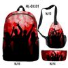 2022 Nuevo Transfronterizo Patrón Danza de Sombras Amazon Traje Periférico Mochila Bolso de Hombro Estuche para Lápices Set