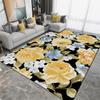 Alfombra de estilo nórdico para sala de estar, mesa de centro sencilla, sofá, dormitorio, mesita de noche completa, alfombra de alta calidad para el hogar