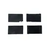 Fear of God Línea Principal Marca de Moda Ropa Accesorios Negro Niebla Silicona 3D Letras Etiqueta Principal Etiqueta del Cuello Etiqueta de Cuello