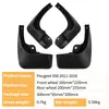Comércio Exterior Transfronteiriço Adequado para Peugeot 508 2011-2018 Modificação de Couro para Para-lama de Pneu de Carro