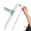 [Ventas Directas de Fábrica] Limpiador de Silicona para Pisos, Rascador Doméstico para Baño, Vidrio de Baño, Barrido de Cabello, Escoba Mágica