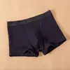 Ropa interior térmica cálida para hombre de invierno con forro polar, engrosada, resistente al desgaste, pantalones largos tipo bóxer para las piernas, pantalones bóxer para mediana edad y personas mayores