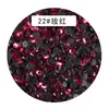 Diamantes de Oriente Medio DMC Diamantes Calientes Planos Fondo Pegamento de Vidrio Fondo Accesorios para Ropa Bolsas, Zapatos y Sombreros DIY, Diamantes para Uñas, Pegatinas para Joyería