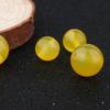 Tingxiang natural Ágata Amarela contas soltas DIY produtos semi-acabados acessórios pulseira colar espaçador feminino contas frisado material de jóias
