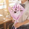 Día del Maestro Kit de Materiales para Ramo de Palitos Retorcidos DIY Flores de Tulipán Hechas a Mano Regalo para Compañeros de Clase Juego Completo de Accesorios
