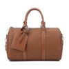 Bolso Boston de Bloques de Color Moderno y Sencillo para Mujer, Bolso Cruzado de Hombro Versátil de Verano en Piel con Textura Casual para el Día a Día