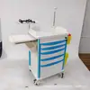 Carrito de Rescate Móvil de Lujo Carrito de Enfermería de Sala Carrito de Tratamiento de Abs de Quirófano Limpio Carrito de Infusión
