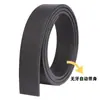 Suministro Directo de Fábrica Cinturón de Cuero sin Hebilla de 3.5cm para Hombre, Hebilla Automática, Piel de Vaca Genuina, Cinturón de Hombre Sencillo y Versátil