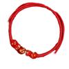 Pulsera Roja de Hilo del Año Nuevo Zodiacal 2026 para Nacidos en el Año del Caballo, Pulsera Tejida a Mano para Hombres y Mujeres