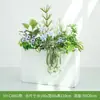 [Serie Hy-Cx8] Flores Artificiales, Macetas Falsas, Cajas de Flores, Canaletas para Flores, Paisajismo de Interiores, Decoración de Escaleras de Casa