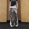 2026 Nova Moda Verão Feminina Garota Picante Versátil Moda Jeans Tendência Soltos Frescos Modernos Calças de Pernas Largas Em Estoque