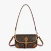 Laishimengmi Sancai Transfronteiriça 2026 Novo Padrão Vintage Bolsa Tiracolo de Ombro Único Texturizada de Alta Qualidade Baguette Bolsa de Axila para Mulheres Atacado