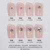 Strass para Arte de Unhas Hua Zi K9 Multifacetado Fundo Pontiagudo Strass Redondos Brancos Strass de Preenchimento Tridimensional Strass Pilha Broca de Água Decorações para Arte de Unhas