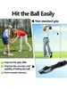 Entrenador de Grip de Golf, Entrenador de Grip de Palo de Golf Mano Derecha, Ayuda de Entrenamiento de Swing de Grip de Golf para Golfista Posición Correcta de la Mano, Se Adapta a la Mayoría de los Grips de Golf