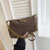 Bolsa de corrente retrô americana para mulheres, 2026 outono versátil fosca moderna casual para o dia a dia ombro transversal