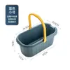 Fregadero para Mopas para Uso Doméstico, Fregadero Móvil para Mopas de Balcón, Tina de Agua para Lavar Mopas Planas, Fregadero para Mopas de Baño, Tina de Piso de Plástico