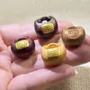 Lindo Estilo Chino Palo de Rosa DIY Colgante de Madera de Águila Larga Llavero con Accesorios de Cuentas Budistas al por Mayor Accesorios para Cadena de Teléfono Móvil